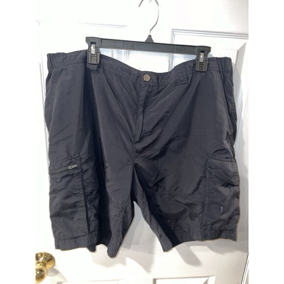 Columbia Shorts Mens Sz 42 Cargo Ripstop Grey Outdoor Adventure Hiking Camping - Picture 9 of 9